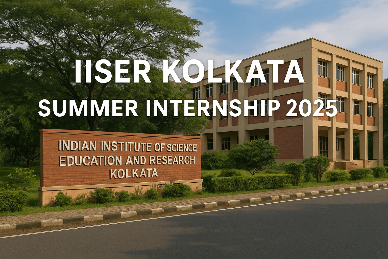 IISER Kolkata Summer Internship 2025 