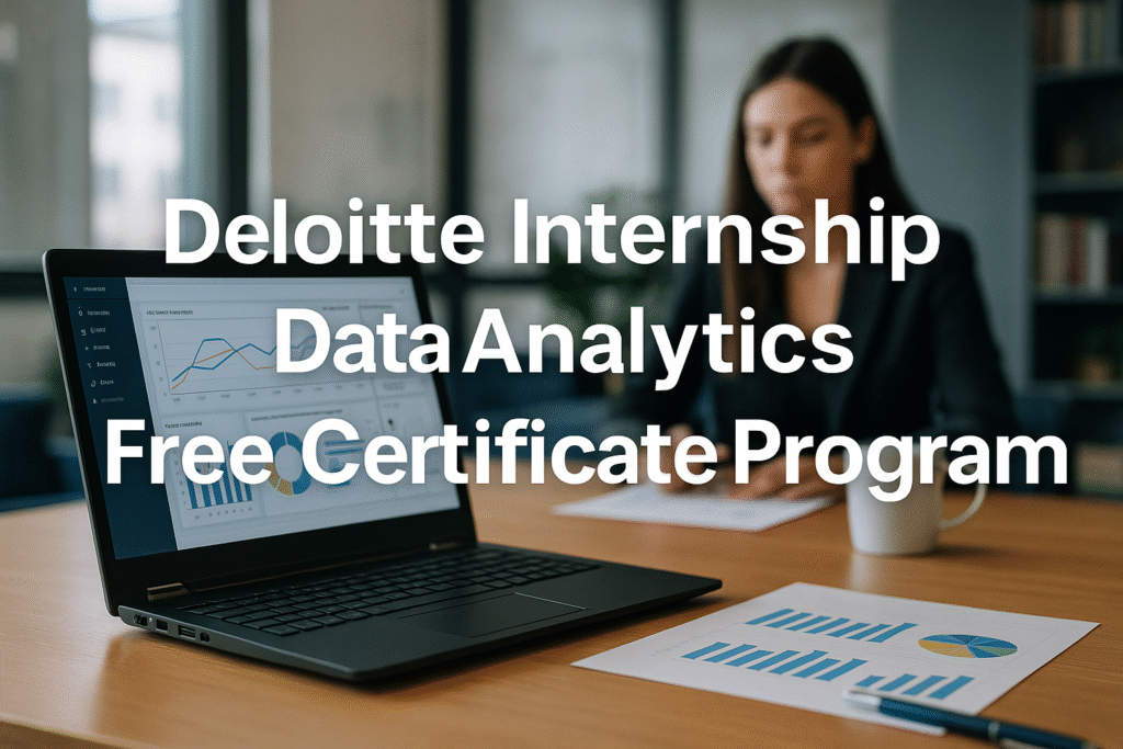Deloitte Internship Data Analytics Free Certificate 2025