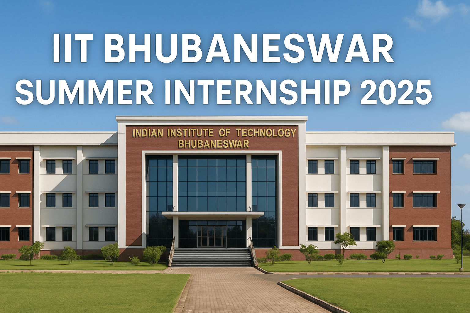 IIT Bhubaneswar Summer Internship 2025