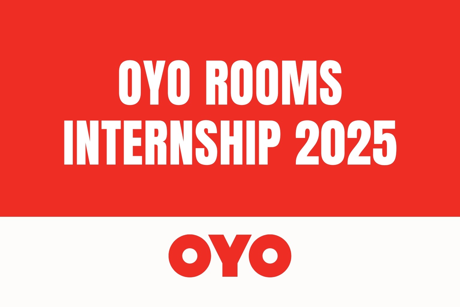 OYO Rooms Internship 2025 | Stipend ₹10,000-₹20,000